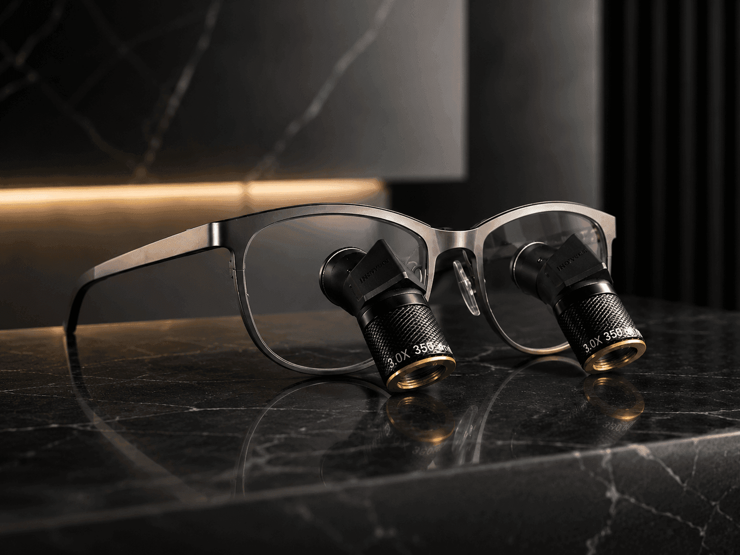 Medusa surgical loupes view 5